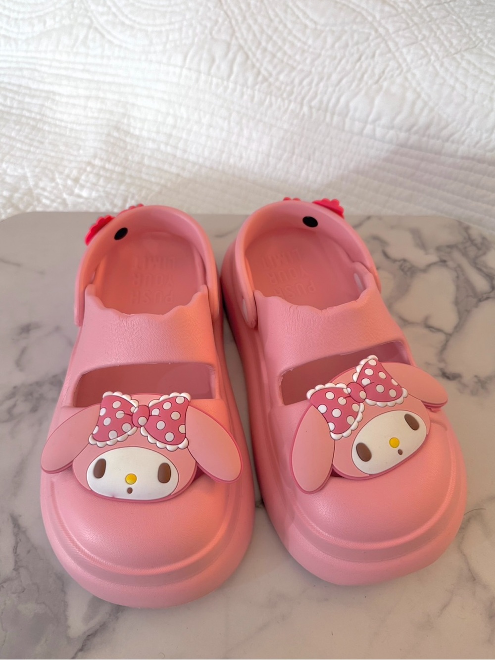 My Melody Sanrio Clog Sandals NWOT